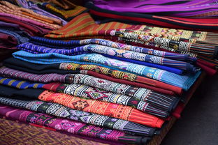 织物 ,颜色 ,纺织品,珠宝首饰,市,围巾